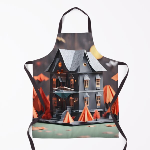 Item preview, Origami Art - Shadows of Time: The Gothic Victorian Manor designed and sold by ArtfulFolds.