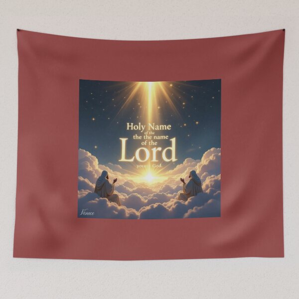 Item preview, The Holy Name of God – 3D Divine Light, designed and sold by PaintMeWorld.