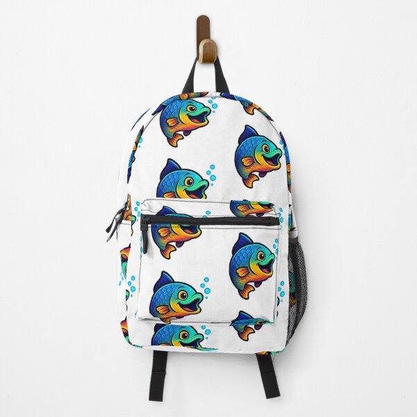 Item preview, Happy Colorful Fish – Cute Ocean Design designed and sold by Gletschie.