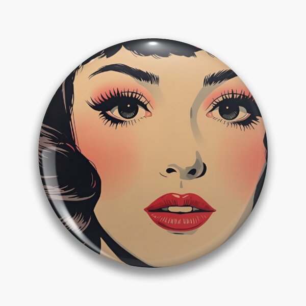 Item preview, Halloween Haunting Retro Girl designed and sold by Vintage City.