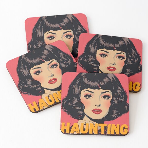 Item preview, Halloween Haunting Retro Girl designed and sold by Vintage City.