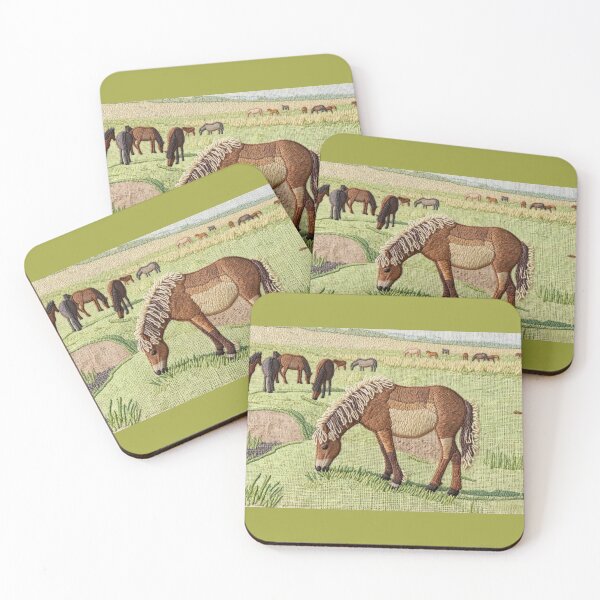 Item preview, Dartmoor Ponies at Rest(photography + AI) designed and sold by artsmeow.