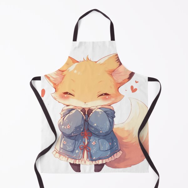 Item preview, Cute fox in a coat designed and sold by MendaciousMina.