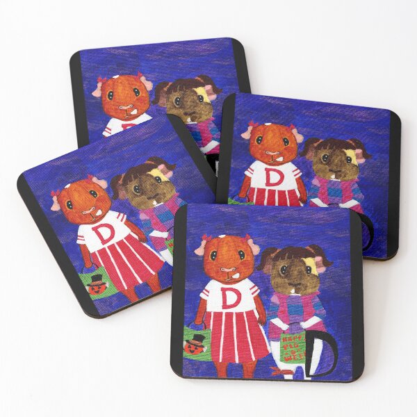 Item preview, Pigoween: Dweezil and Dagmar Trick or Treating designed and sold by Guinea Pigs and Books.