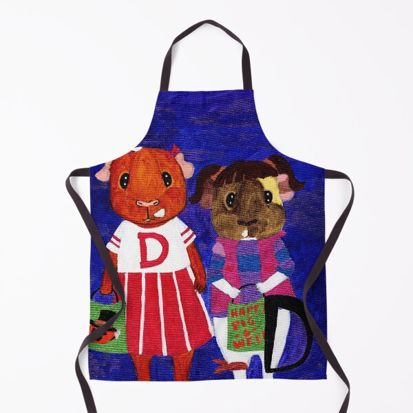 Item preview, Pigoween: Dweezil and Dagmar Trick or Treating designed and sold by Guinea Pigs and Books.