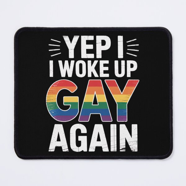 Item preview, Woke Up Gay - Pride Rainbow Queer Gay CSD Party LGBTQ designed and sold by AmparoBoyle.