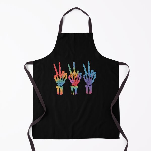 Item preview, Skeleton Rock Hand LGBT-Q Cool Rainbow Flag Gay Pride Ally designed and sold by marcusry.