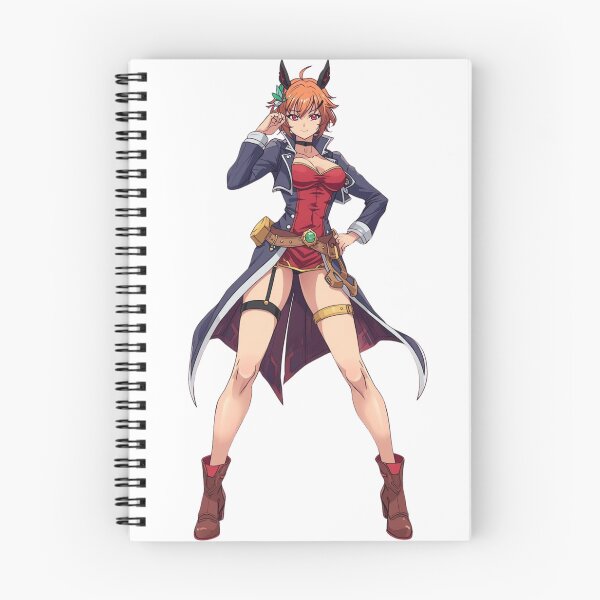 Item preview, Fiery Anime Girl – Bold Adventurer Character Art . Fiery”, “Adventurer”, “Heroic” designed and sold by Pigmentra.