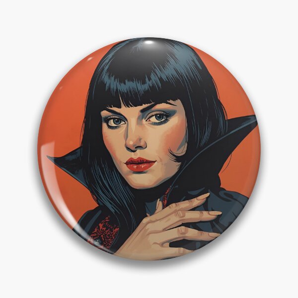 Item preview, Vintage Lady Vampire Halloween  designed and sold by Vintage City.