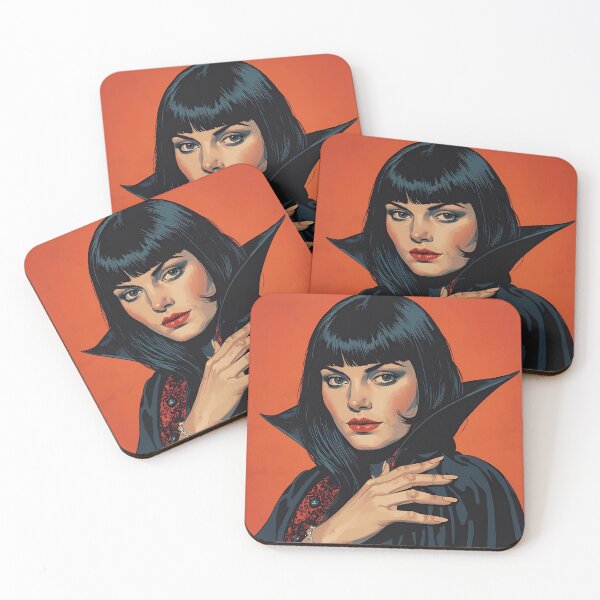 Item preview, Vintage Lady Vampire Halloween  designed and sold by Vintage City.