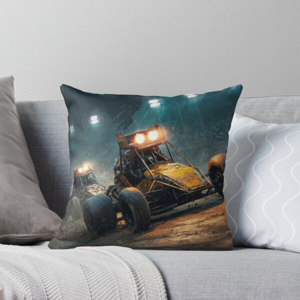 Item preview, Anderson Indiana Speedway | Dirt Track Racing Art Poster designed and sold by TuncGK.
