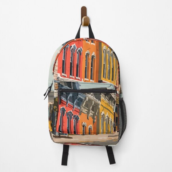 Item preview, Attica Indiana Downtown | Historic Main Street Art Poster designed and sold by TuncGK.