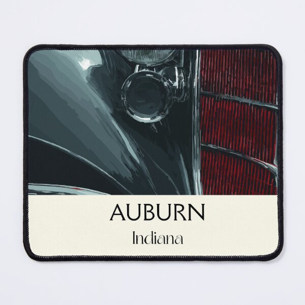 Item preview, Auburn Indiana Classic Car | Vintage Automobile Art Poster designed and sold by TuncGK.