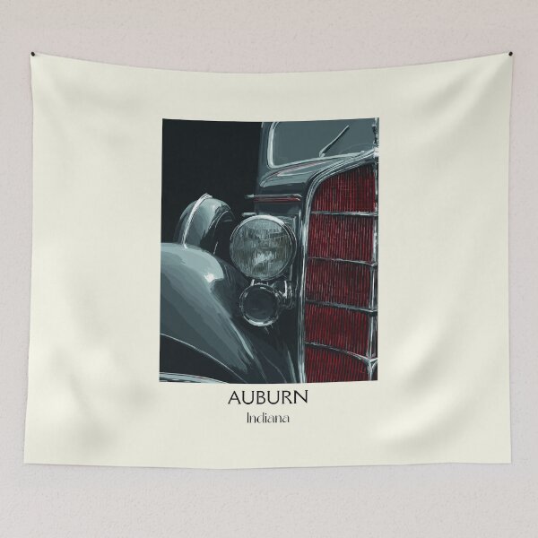 Item preview, Auburn Indiana Classic Car | Vintage Automobile Art Poster designed and sold by TuncGK.