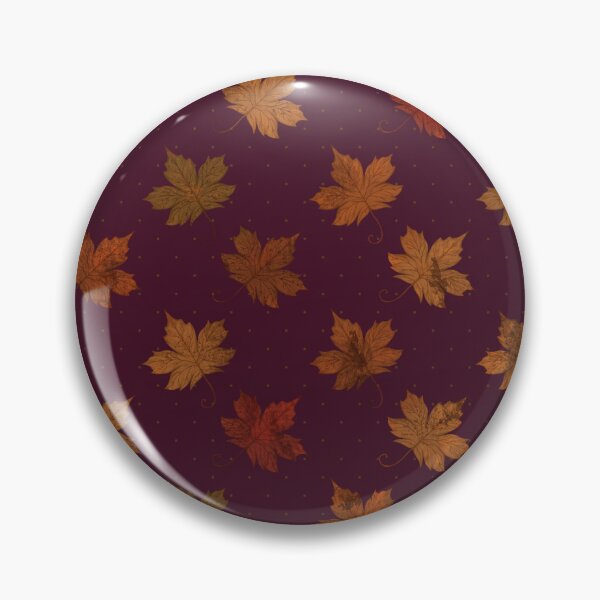 Item preview, Sugar Maple Leaves (Burgundy) designed and sold by Lunette Nightingale.