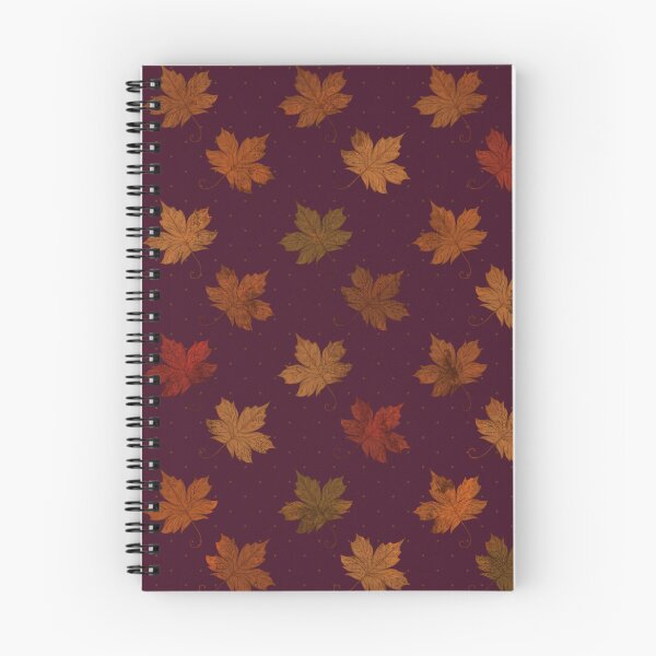 Item preview, Sugar Maple Leaves (Burgundy) designed and sold by Lunette Nightingale.