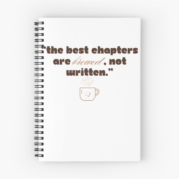 Item preview, Brewed Chapters designed and sold by Pages & Coffee.