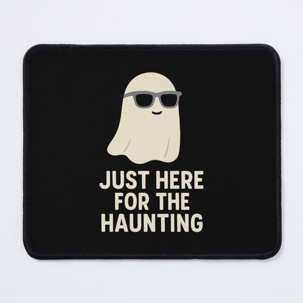 Item preview, Just Here for the Haunting – Funny Cool Ghost Design designed and sold by AddictiveDesign.