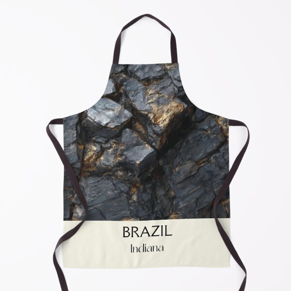 Item preview, Brazil Indiana Coal Seam | Mining Heritage Art Poster designed and sold by TuncGK.