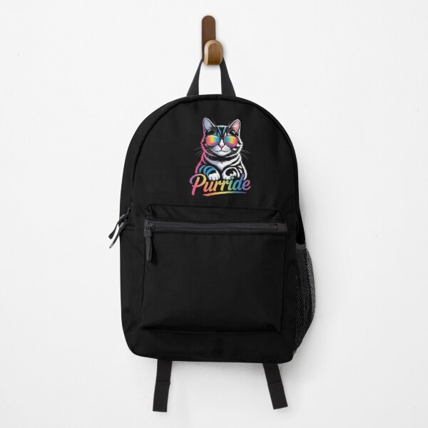 Item preview, Purride Cat Rainbow Pride Month LGBTQ Ally 1 2 2 designed and sold by AmparoBoyle.