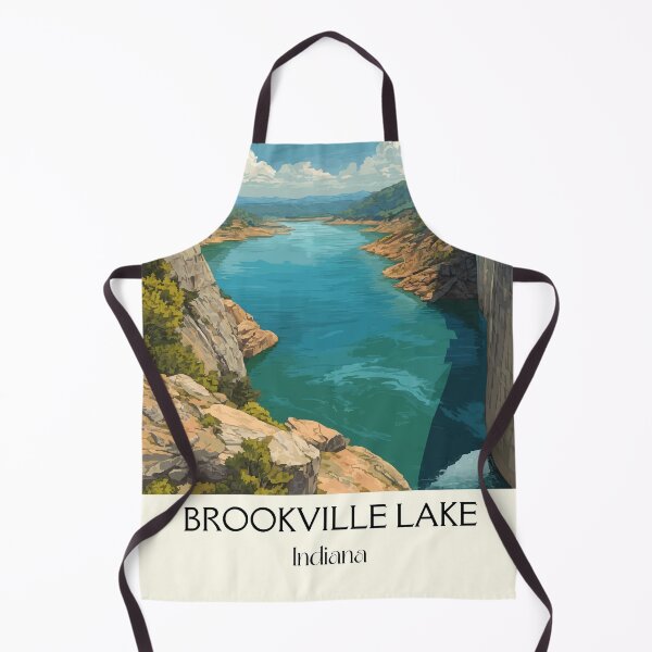 Item preview, Brookville Lake Indiana Overlook | Reservoir Scenery Poster designed and sold by TuncGK.
