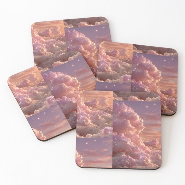 Item preview, pink clouds designed and sold by ezgiworkshop.