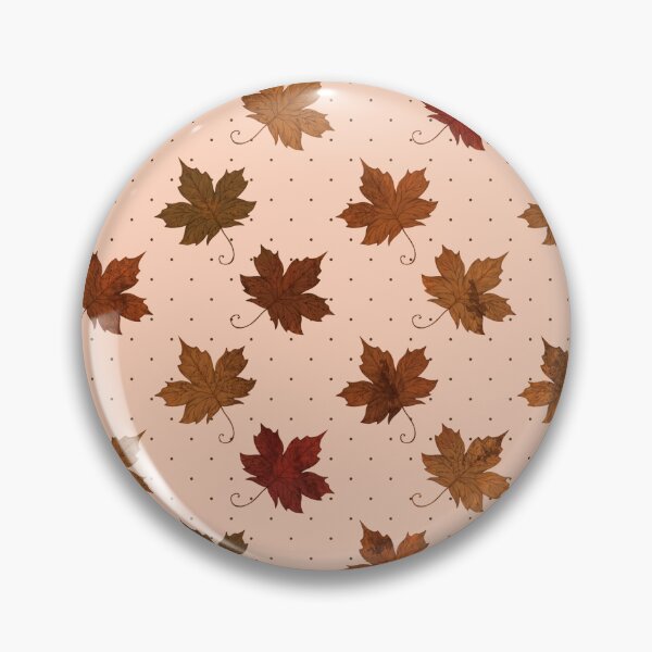 Item preview, Sugar Maple Leaves (Aprocot) designed and sold by Lunette Nightingale.