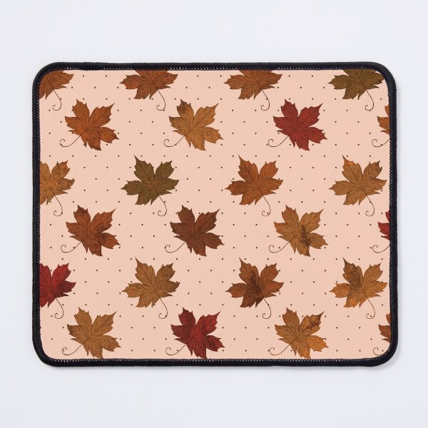 Item preview, Sugar Maple Leaves (Aprocot) designed and sold by Lunette Nightingale.