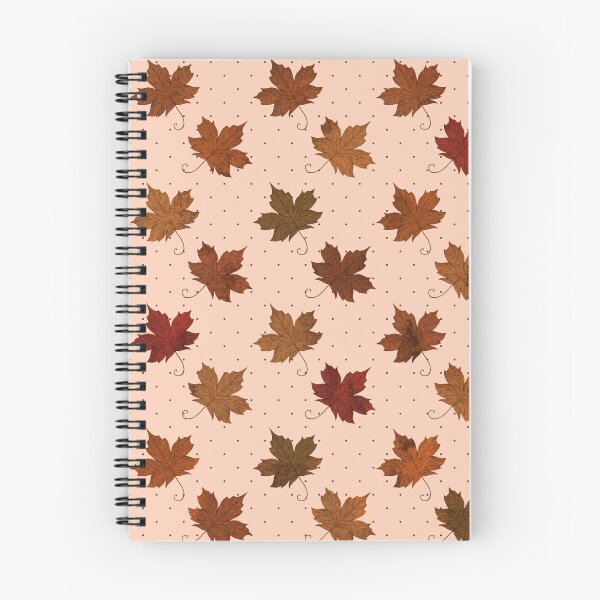 Item preview, Sugar Maple Leaves (Aprocot) designed and sold by Lunette Nightingale.