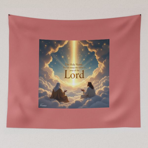 Item preview, The Holy Name of God – 3D Divine Light, designed and sold by PaintMeWorld.