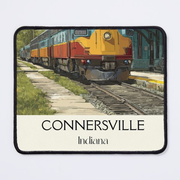 Item preview, Connersville Indiana Historic Train | Scenic Railroad Poster designed and sold by TuncGK.
