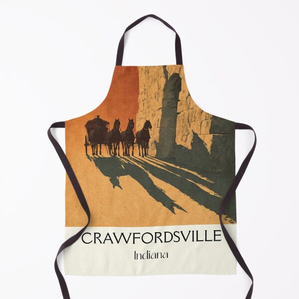 Item preview, Crawfordsville Indiana Historic Alley | Shadow Art Poster designed and sold by TuncGK.