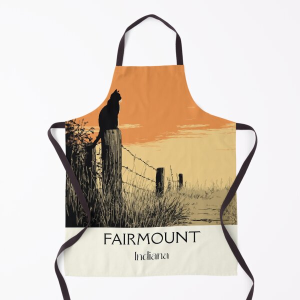 Item preview, Fairmount Indiana Rural Sunset | Barbed Wire Fence Poster designed and sold by TuncGK.