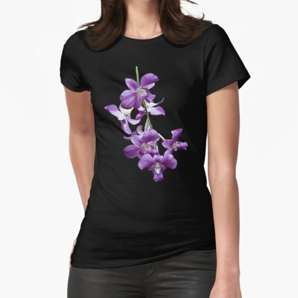 Orchids #2 Fitted T-Shirt
