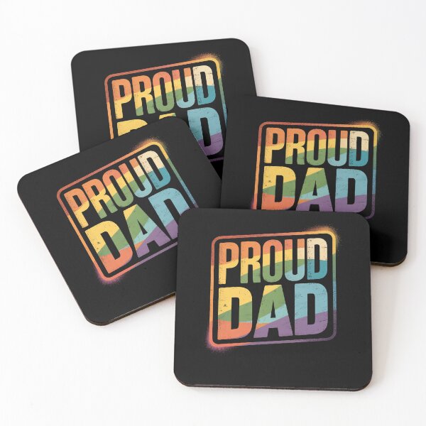 Item preview, LGBTQ Proud Dad Gay Pride LGBT Ally parent Father's Day designed and sold by marcusry.