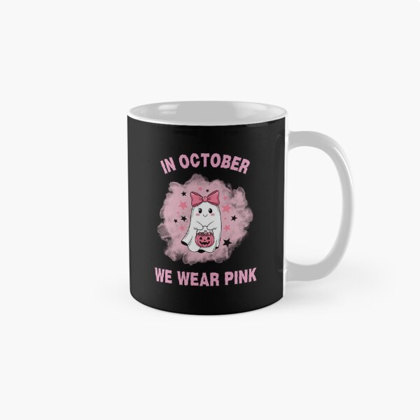Item preview, In October We Wear Pink Halloween designed and sold by MartaDreamCraft ⭐⭐⭐⭐⭐.
