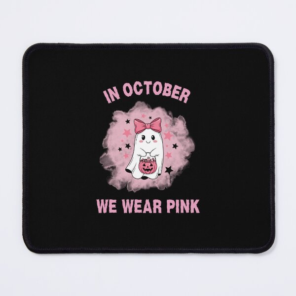 Item preview, In October We Wear Pink Halloween designed and sold by MartaDreamCraft ⭐⭐⭐⭐⭐.