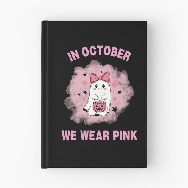 Item preview, In October We Wear Pink Halloween designed and sold by MartaDreamCraft ⭐⭐⭐⭐⭐.