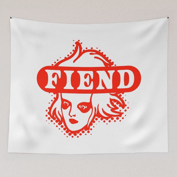 Item preview, FIEND. DOTTY CENTRE RETRO RED. designed and sold by 5hertz.