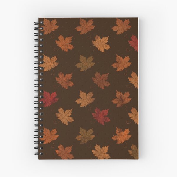 Item preview, Sugar Maple Leaves (Dark Brown) designed and sold by Lunette Nightingale.