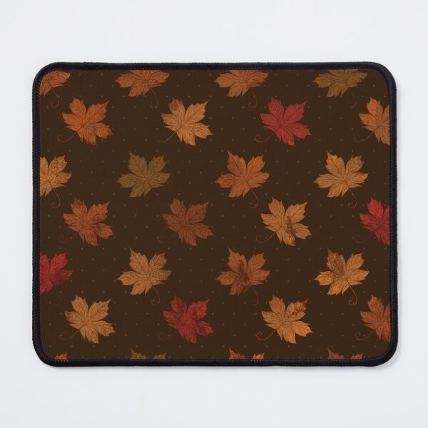 Item preview, Sugar Maple Leaves (Dark Brown) designed and sold by Lunette Nightingale.