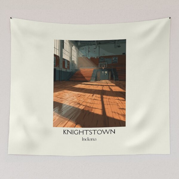 Item preview, Knightstown Indiana Gymnasium | Historic Gym Poster designed and sold by TuncGK.