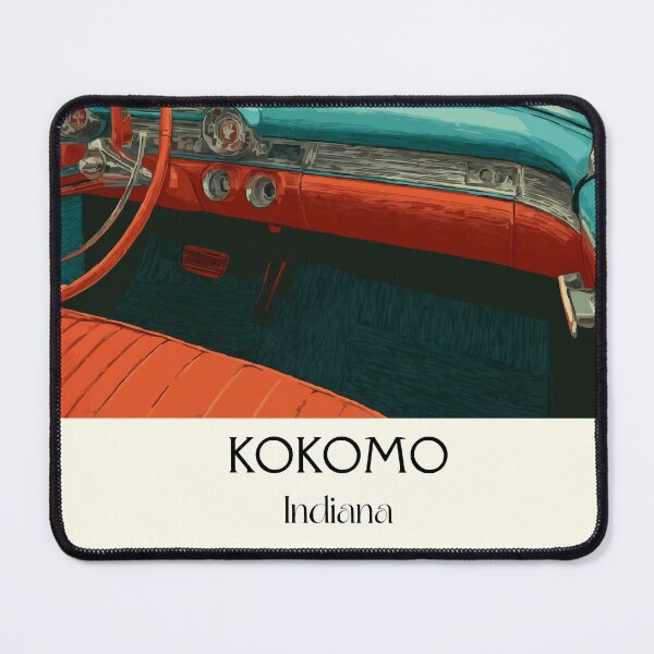 Item preview, Kokomo Indiana Classic Car | Vintage Dashboard Poster designed and sold by TuncGK.