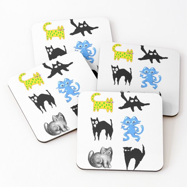 Item preview, Cute cat - sticker pack - six(6) cute kitties  designed and sold by Balsamista-art.