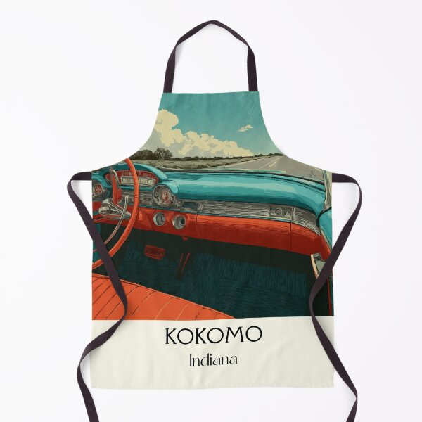 Item preview, Kokomo Indiana Classic Car | Vintage Dashboard Poster designed and sold by TuncGK.