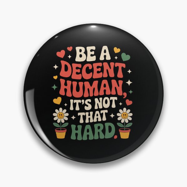 Item preview, LGBT Heart Retro Be A Decent Human It's Not That Hard designed and sold by HaileyRobel.