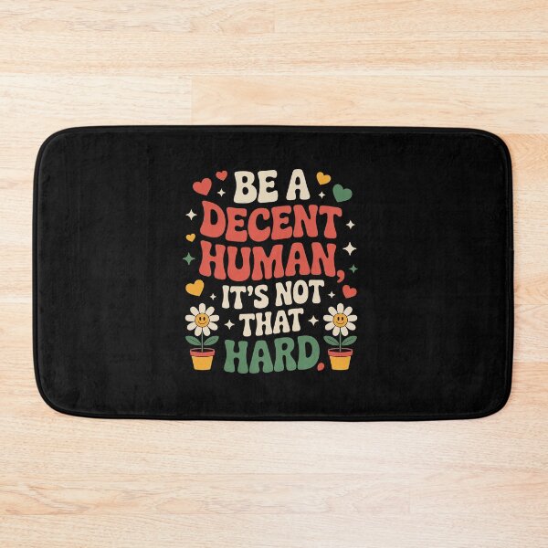 Item preview, LGBT Heart Retro Be A Decent Human It's Not That Hard designed and sold by HaileyRobel.