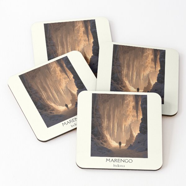 Item preview, Marengo Indiana Cave | Underground Cavern Poster designed and sold by TuncGK.