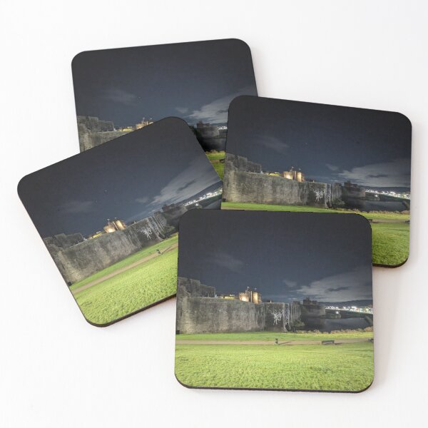 Item preview, Caerphilly Castle at Night  designed and sold by ellenmpics.