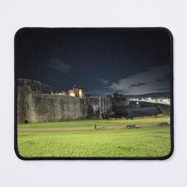 Item preview, Caerphilly Castle at Night  designed and sold by ellenmpics.
